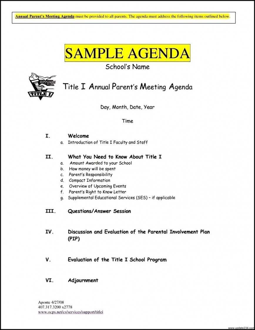 Meeting Agenda Template Free Brochure Templates Pdf Word Throughout Free Meeting Agenda Templates For Word