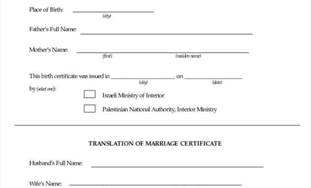 Mexican Marriage Certificate Template Brochure Templates pertaining to Marriage Certificate Translation Template