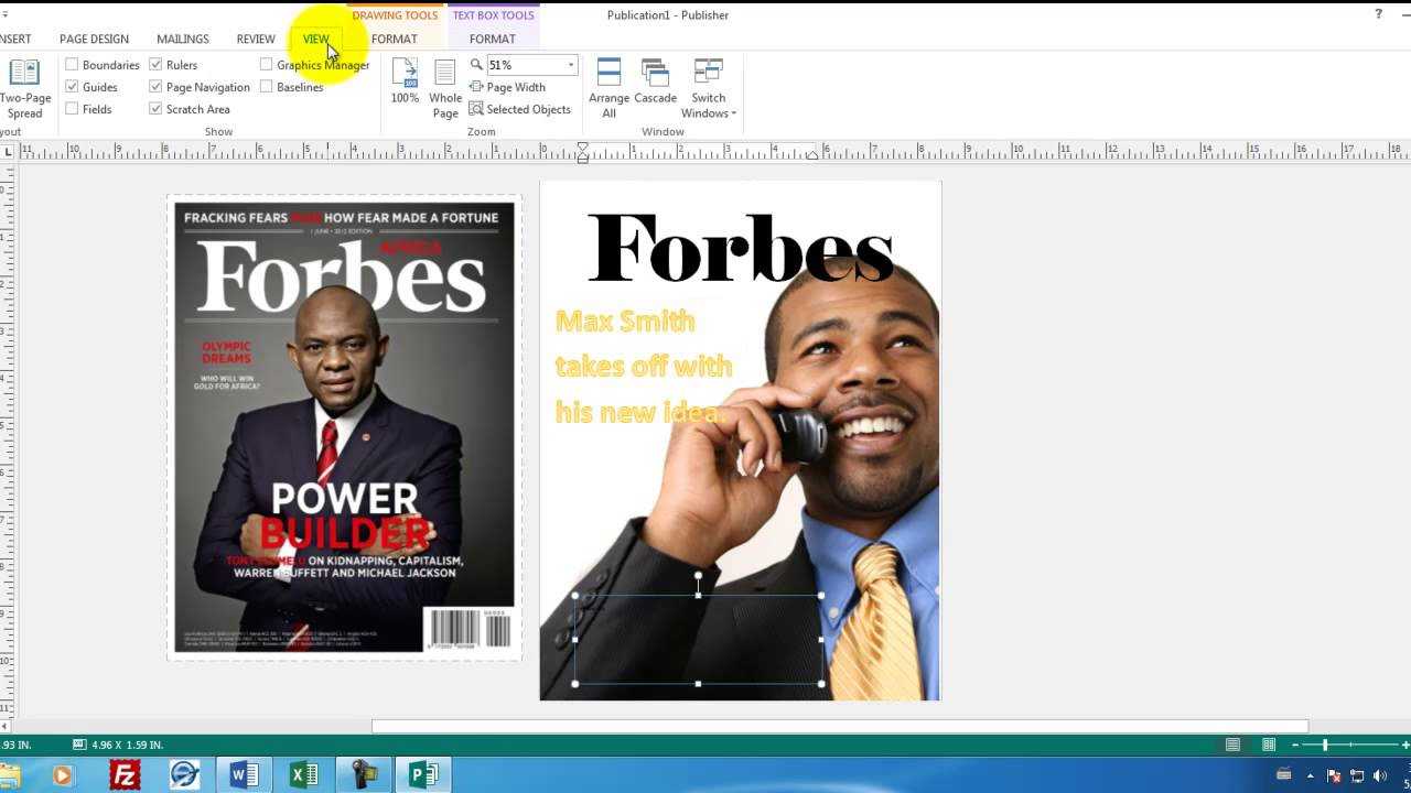Microsoft Publisher 01 How To Create A Magainze Cover In Publisher Regarding Magazine Template For Microsoft Word