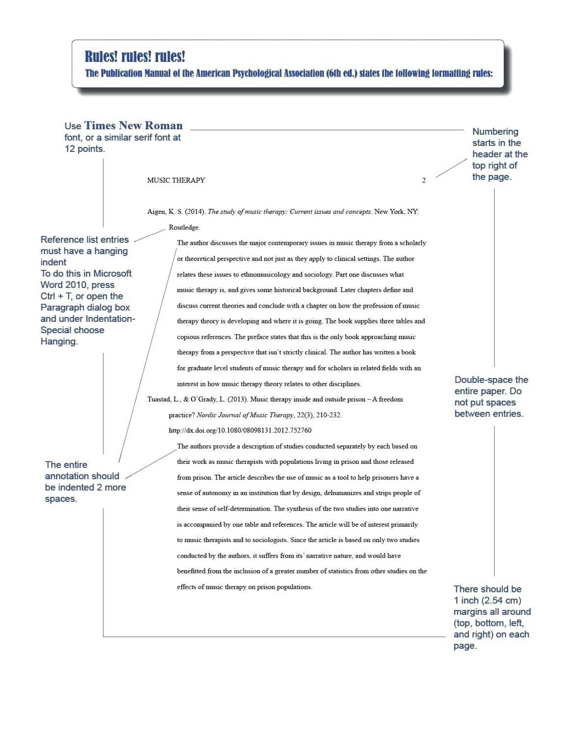 Microsoft Word Apa 6Th Edition Template (Microsoft Word Apa Inside Word Apa Template 6Th Edition