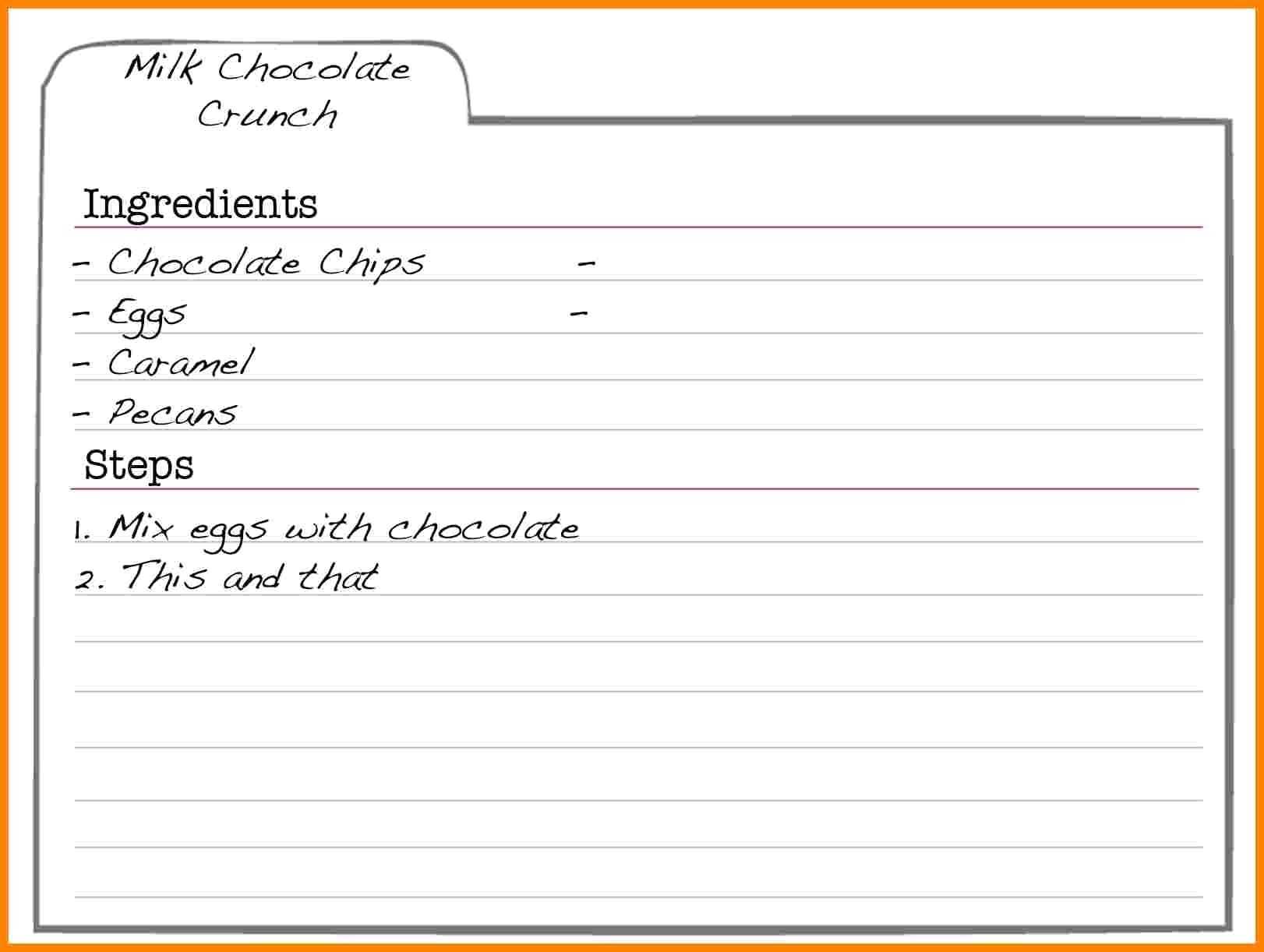 Microsoft Word Recipe Card Template | Lovlyangels Pertaining To Microsoft Word Recipe Card Template