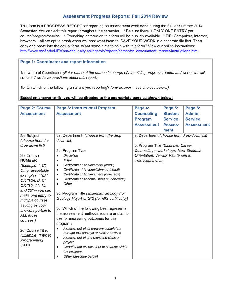 Microsoft Word Transcription Of Blank Reporting Form Inside Summer School Progress Report Template
