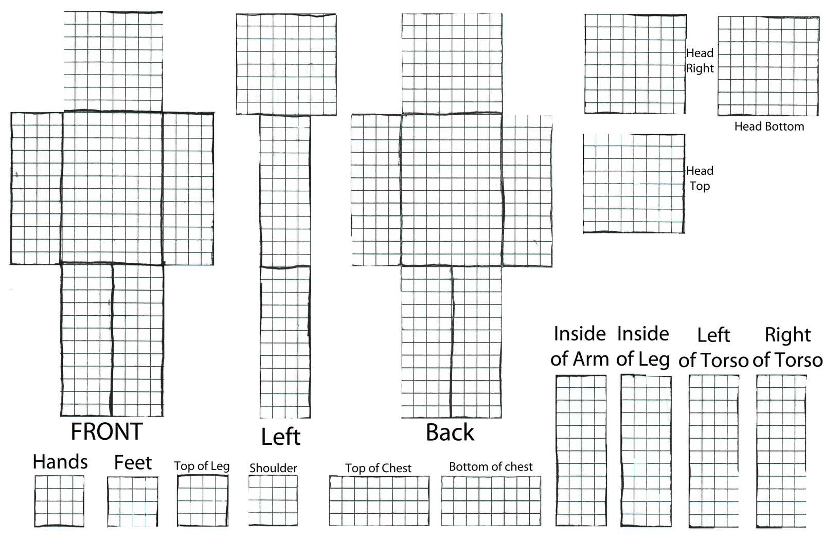 Minecraft Blank Skin Template Related Keywords & Suggestions Throughout Minecraft Blank Skin Template