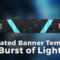 Minecraft Server Banner Template (Gif) – "burst Of Light" With Minecraft Server Banner Template