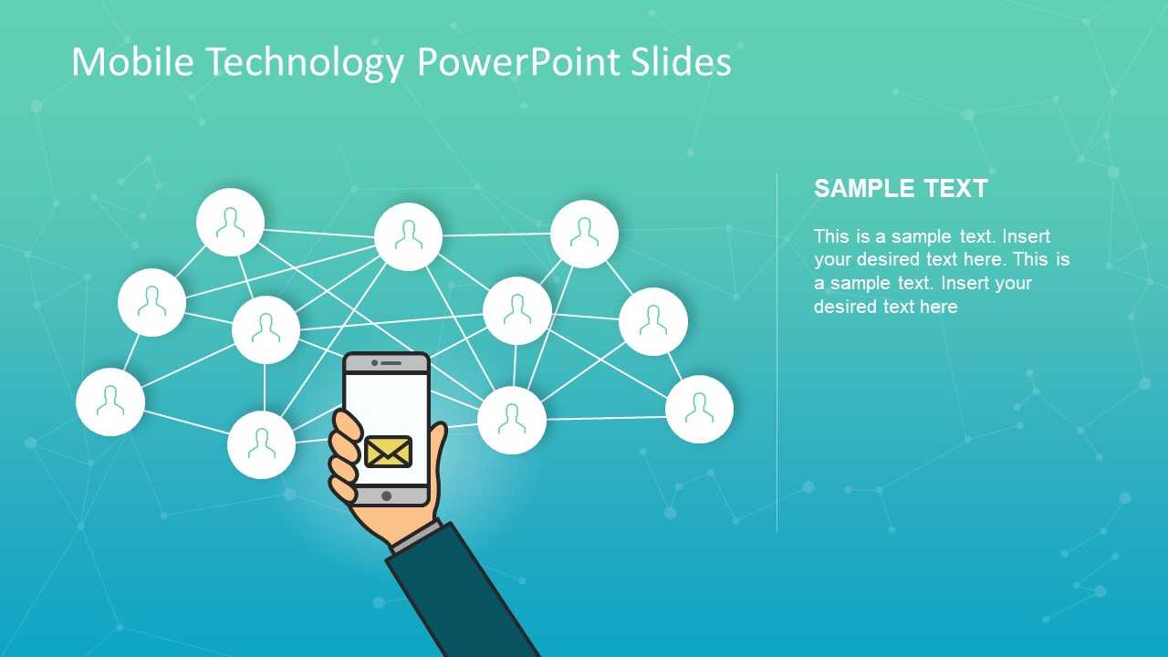 Mobile Technology Powerpoint Slides Regarding Powerpoint Templates For Communication Presentation