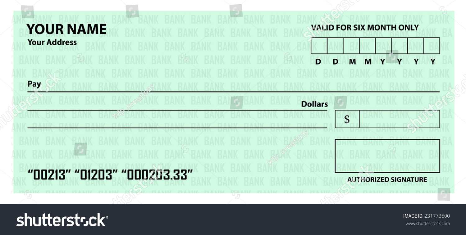 Mock Cheque Template Download Powerpoint Business | I4Tiran Regarding Blank Cheque Template Download Free