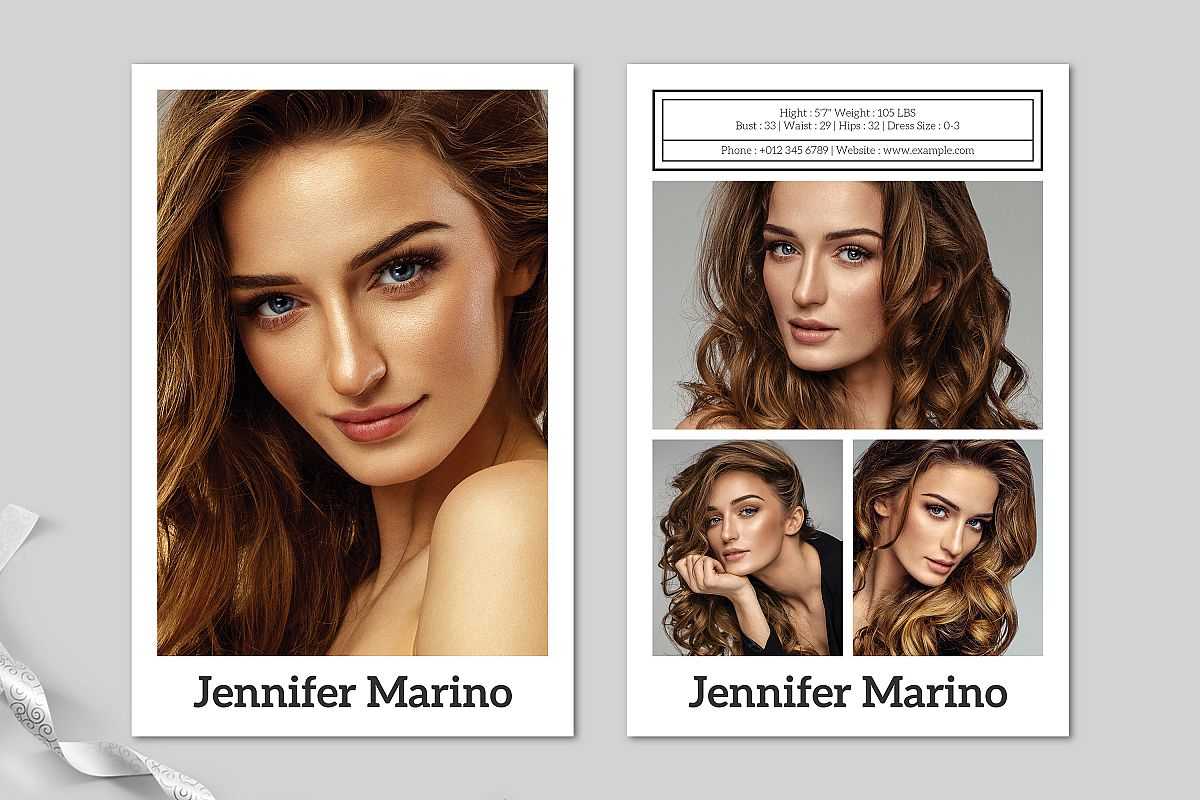 Model Comp Card Template With Regard To Zed Card Template