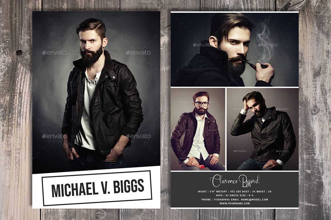 Modeling Comp Card Template, Fashion Model Comp Card Pertaining To Download Comp Card Template