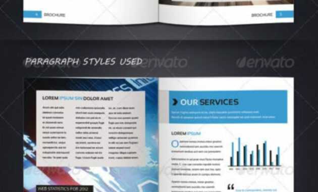 Modern Brochure Template A4 12 Pages | Publication Design with regard to 12 Page Brochure Template