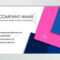 Modern Business Card Template. Business Cards With Company Logo Regarding Call Card Templates