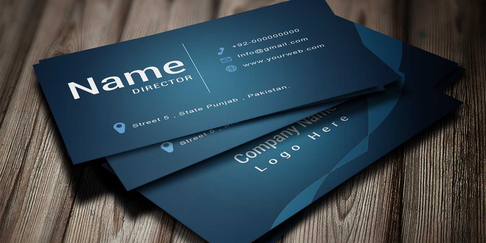 Modern Business Card Template Pertaining To Buisness Card Template