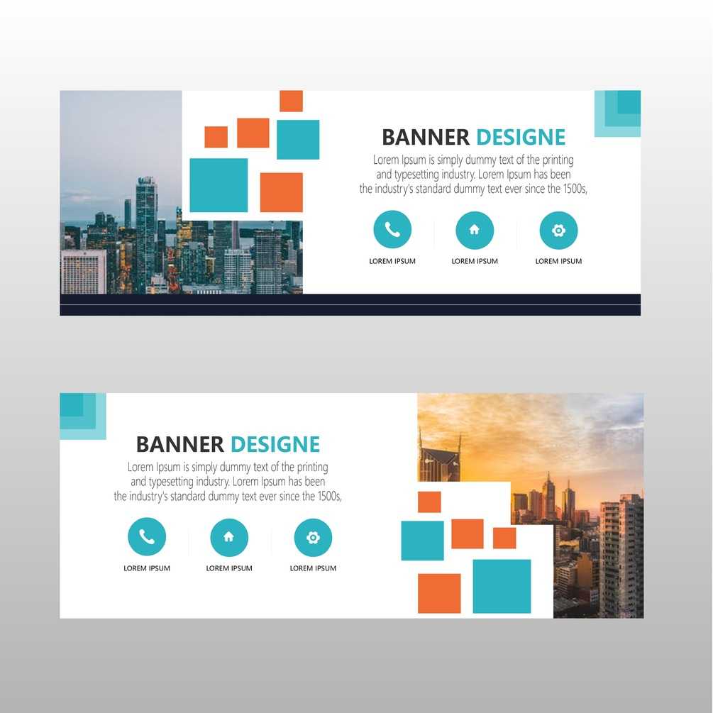 Modern Web Banner Template Free Download Within Website Banner Templates Free Download