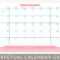 Month At A Glance Calendar Printable 7 Best Of Month At A Within Month At A Glance Blank Calendar Template