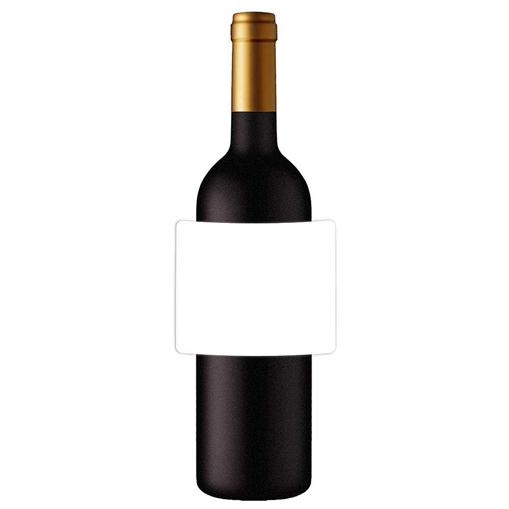 Mr Label Waterproof Matte White Wine Label – For Inkjet & Laser Printer –  For 750Ml Wine Bottle – Tear Resistant – For Homemade Wine/wedding Throughout Blank Wine Label Template