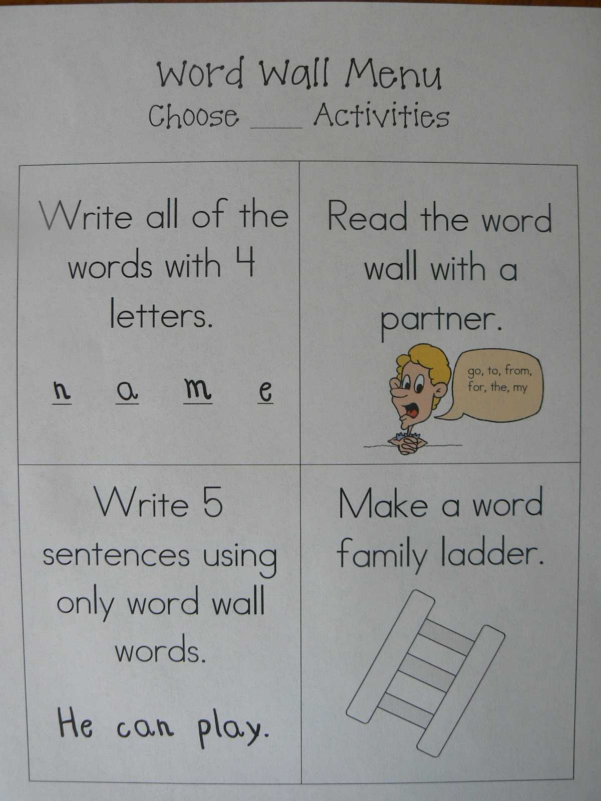 Mrs. T's First Grade Class: Words Their Way Games And Word In Words Their Way Blank Sort Template