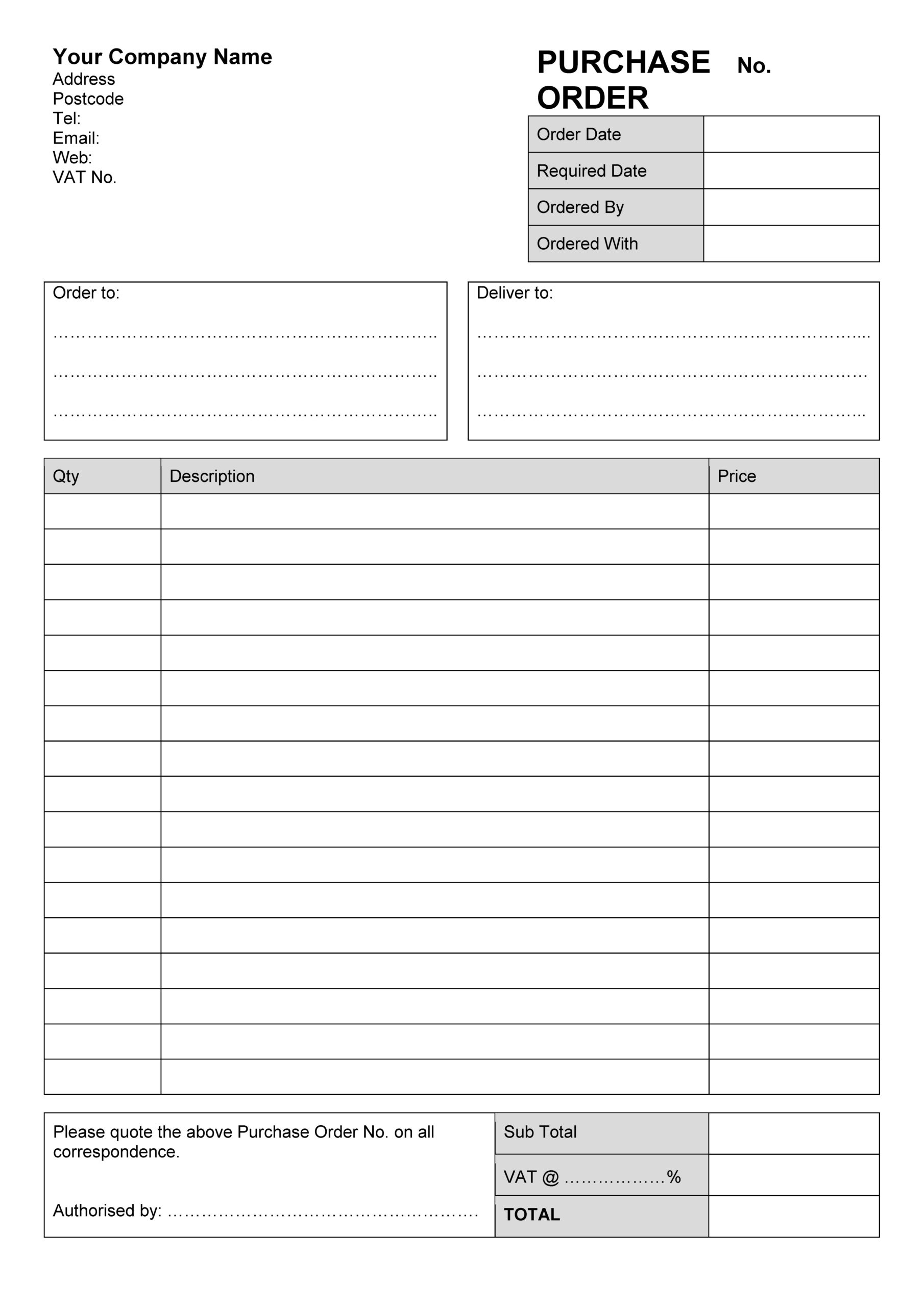 Ncr Word Template Download Inside Proof Of Delivery Template Word