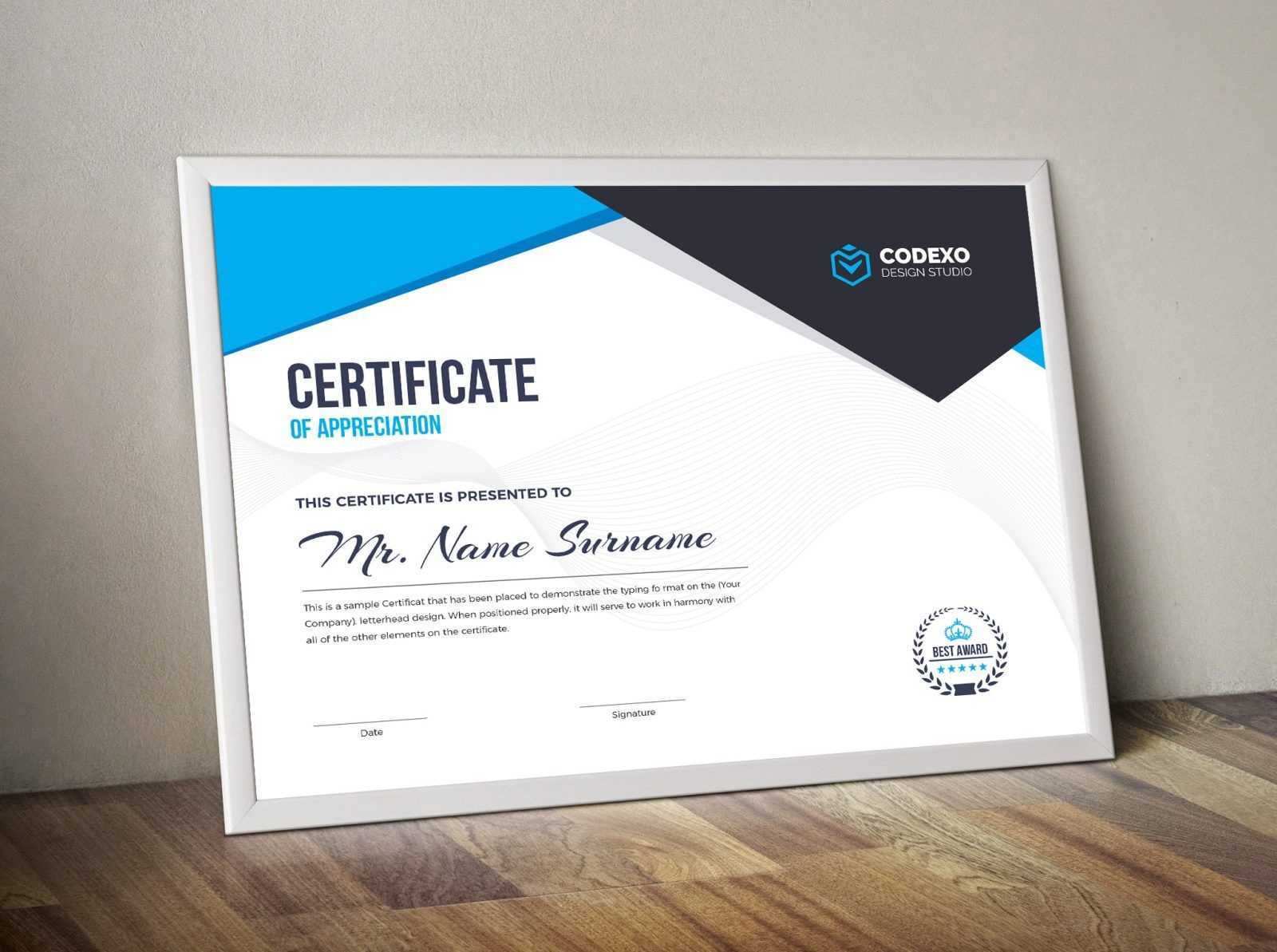 Nemesis Professional Landscape Certificate Template 000847 With Landscape Certificate Templates