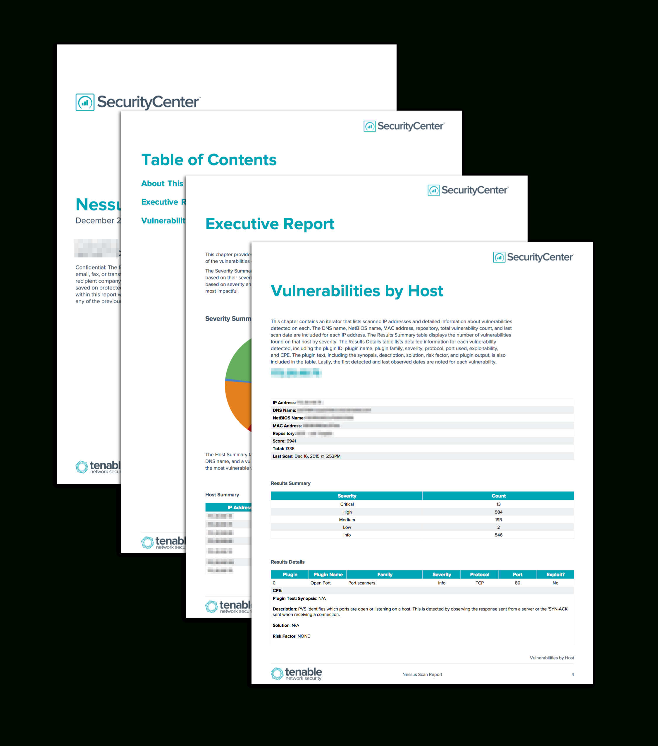 Nessus Scan Report – Sc Report Template | Tenable® Inside Nessus Report Templates