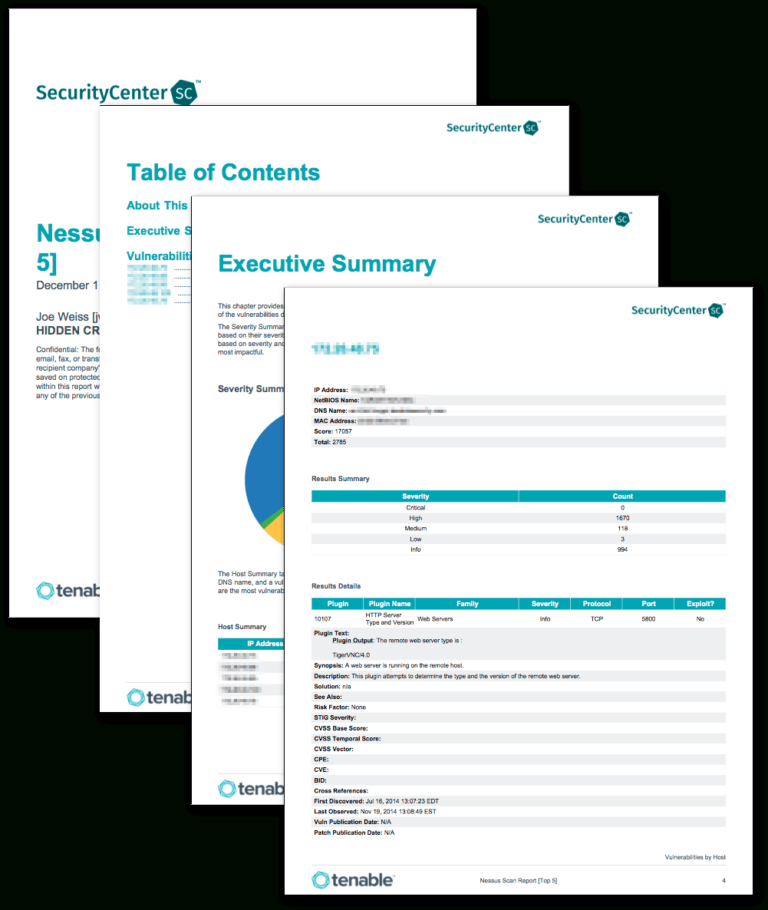 Nessus Report Templates
