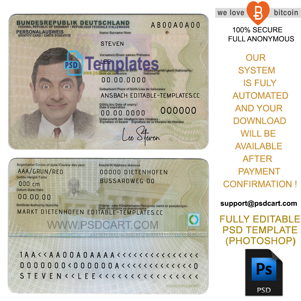 New 2019 Editable Id Card Templates | Business Letters Blog Pertaining To Georgia Id Card Template