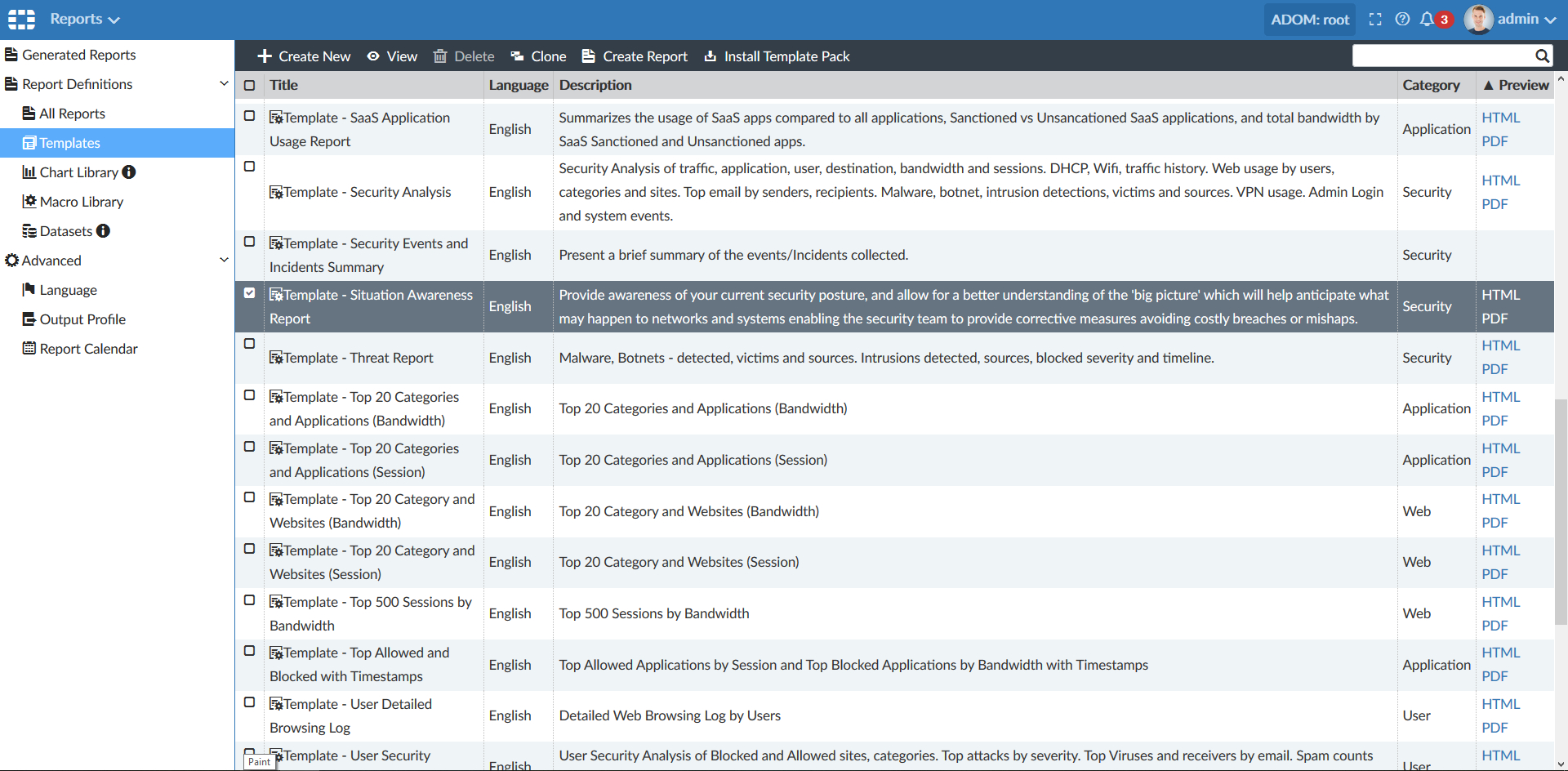 New Features | Fortianalyzer 6.2.0 | Fortinet Documentation Intended For Threat Assessment Report Template