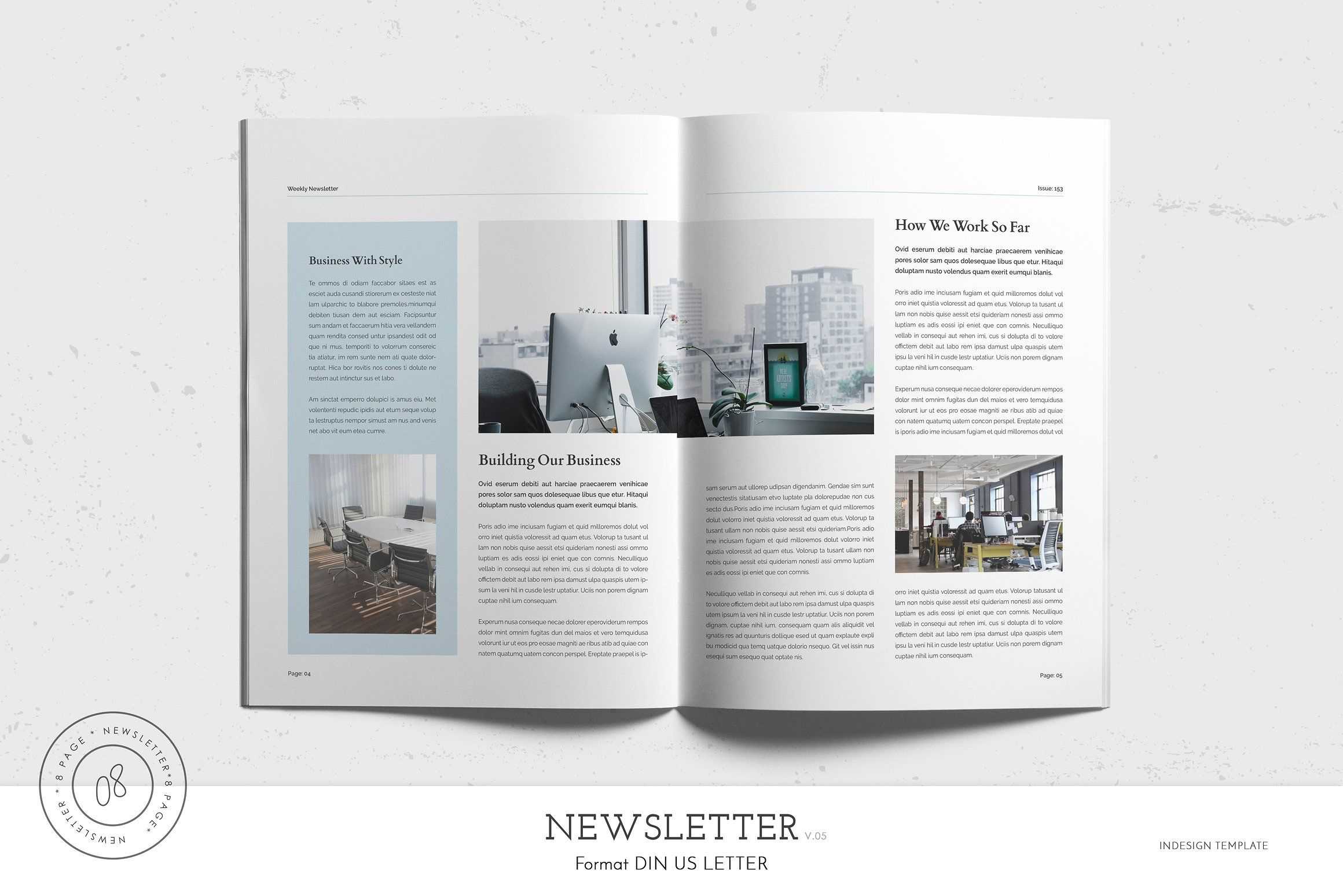 Newsletter Template #letter#brochure#paper#size Throughout Letter Size Brochure Template