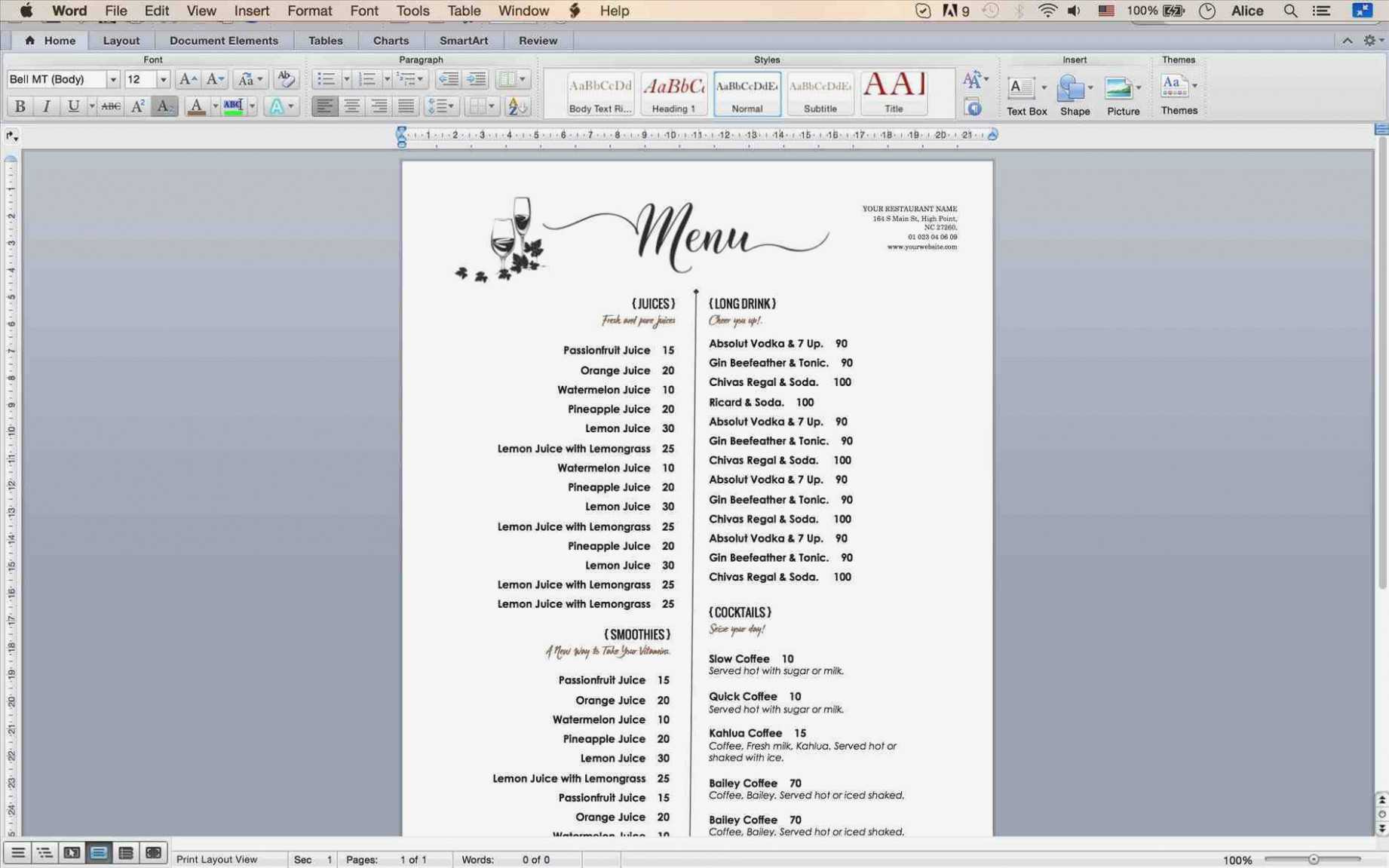 Nutrition News: Nutrition Facts Templates Regarding Food Label Template Word