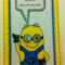 One In A Minion Birthday Card Tutorial (Email Me For Free Throughout Minion Card Template
