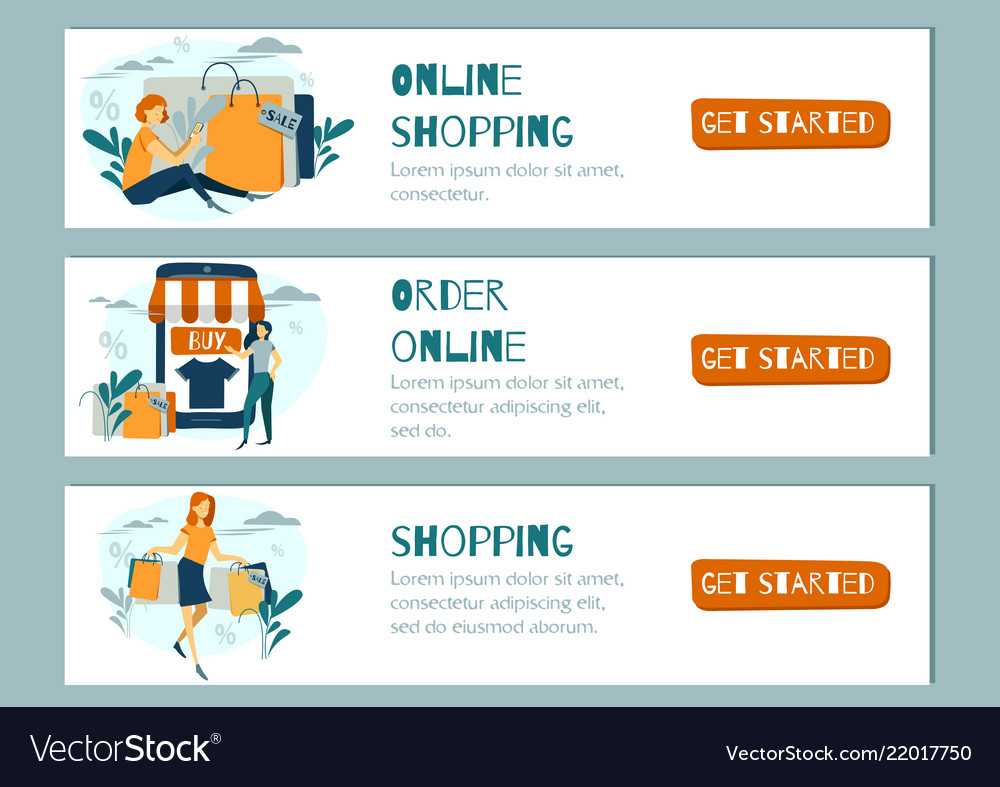 Online Shopping Banner Mobile App Template Inside Free Online Banner Templates