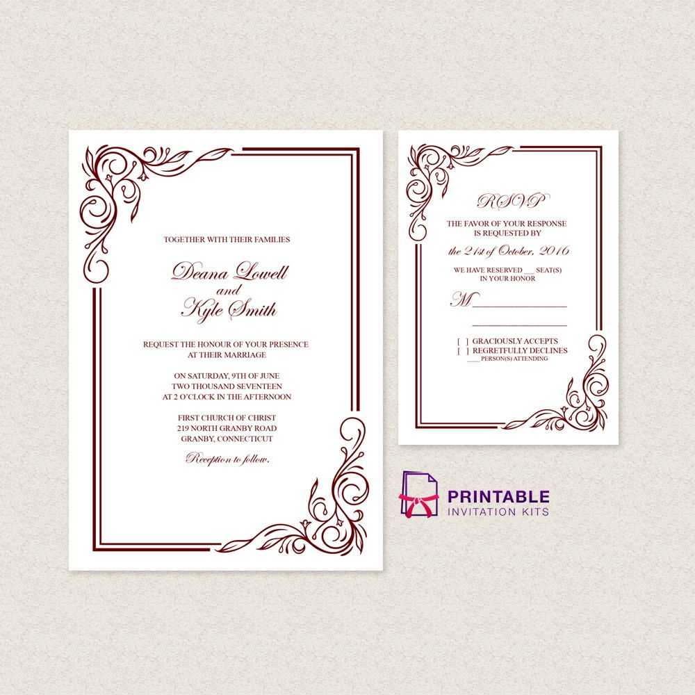 Online Wedding Invitation Maker Free Invitations Card South Intended For Free E Wedding Invitation Card Templates