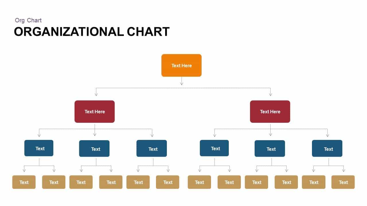 Organizational Chart Powerpoint Template & Keynote Slide With Microsoft Powerpoint Org Chart Template