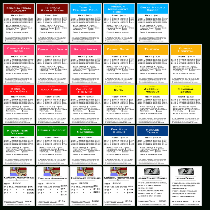Original+Monopoly+Property+Cards+Printable | Monopoly Cards Inside Monopoly Property Card Template