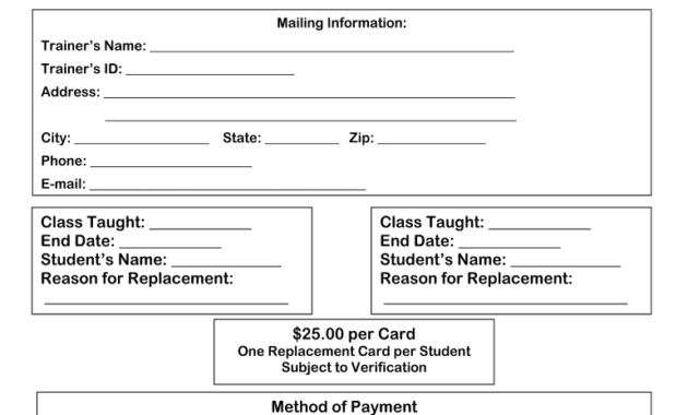 Osha 30 Card Template - Fill Online, Printable, Fillable pertaining to Osha 10 Card Template