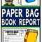 Paper Bag Book Report: Decorate A Paper Bag Based On A With Regard To Paper Bag Book Report Template