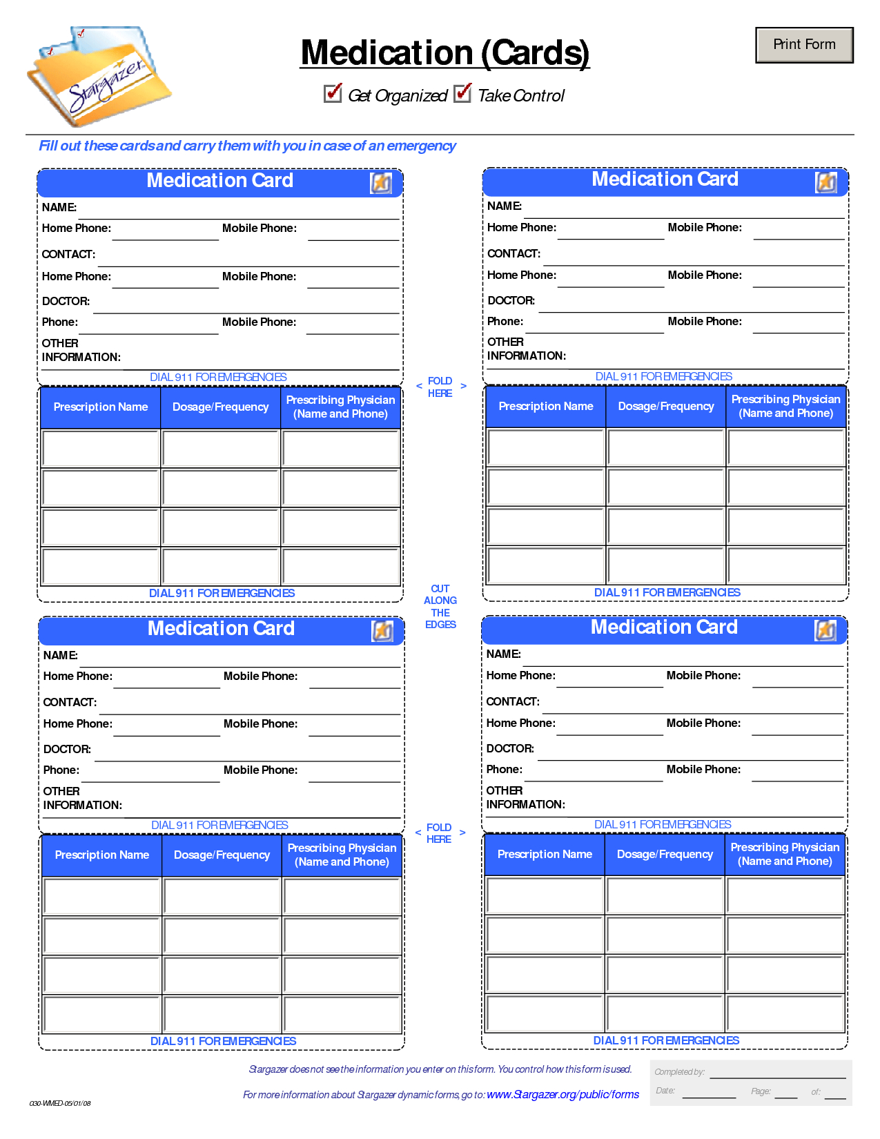 Patient Medication Card Template | Medication List, Medical For Medical Alert Wallet Card Template