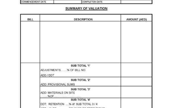 Payment Application Format For Construction Companies with Construction Payment Certificate Template