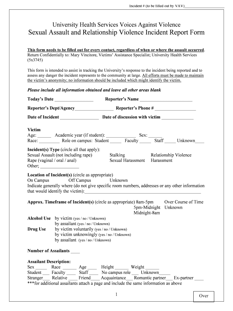 Pdf Domestic Violence Fill Out Form – Fill Online, Printable With Medication Incident Report Form Template