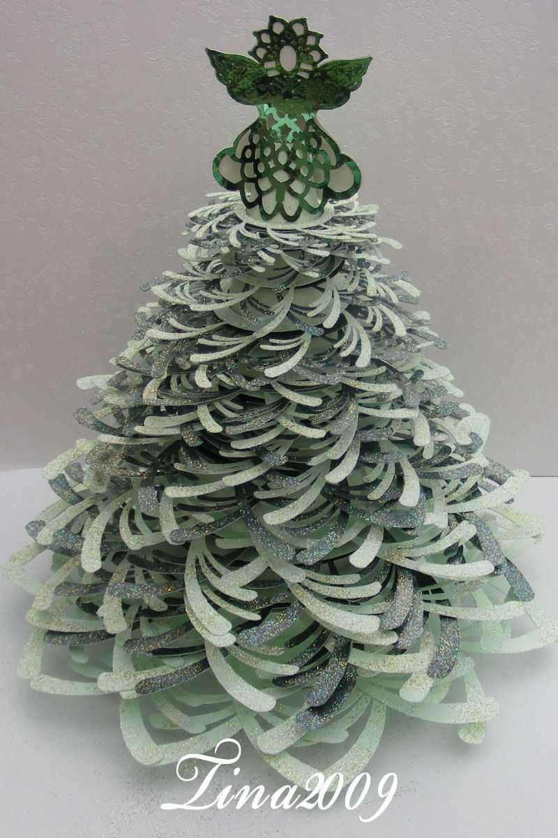 Pdf Format 3D Christmas Tree Template – £5.99 Throughout 3D Christmas Tree Card Template