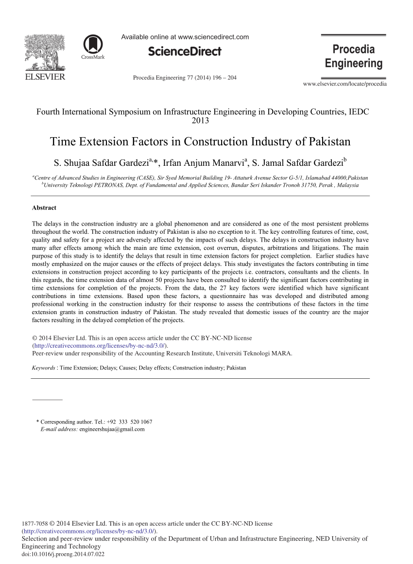 Pdf Time Extension Factors In Construction Industry Of Pertaining To Acceptance Card Template