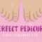 Pedicure Gift Certificate For A Nail Salon. Cute Feminine Design.. Inside Nail Gift Certificate Template Free