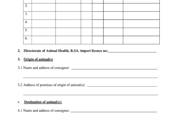 Pet Health Certificate Template - Fill Online, Printable for Veterinary Health Certificate Template