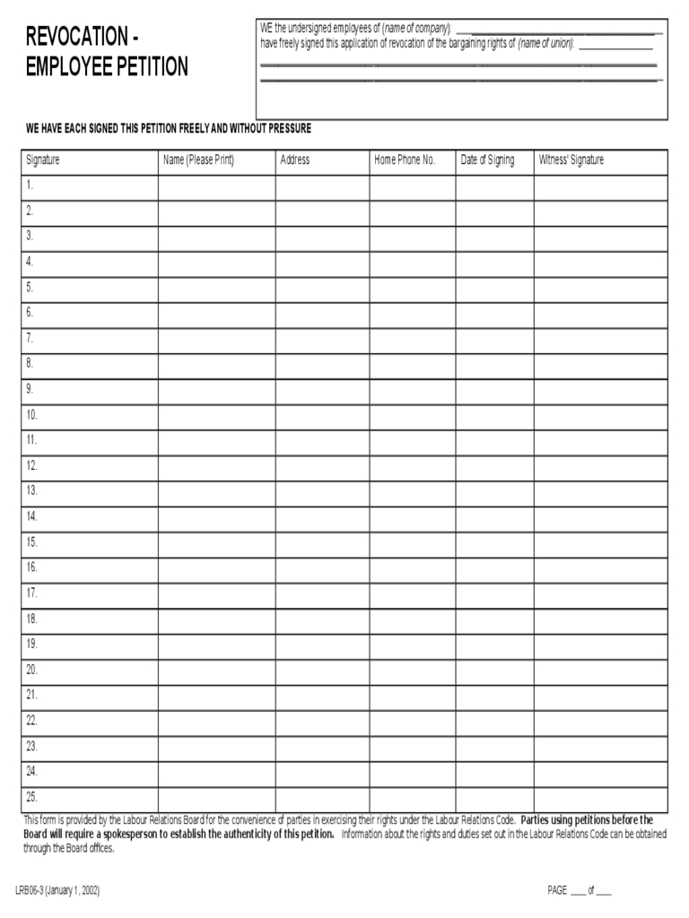 Petition Template - 4 Free Templates In Pdf, Word, Excel Pertaining To Blank Petition Template