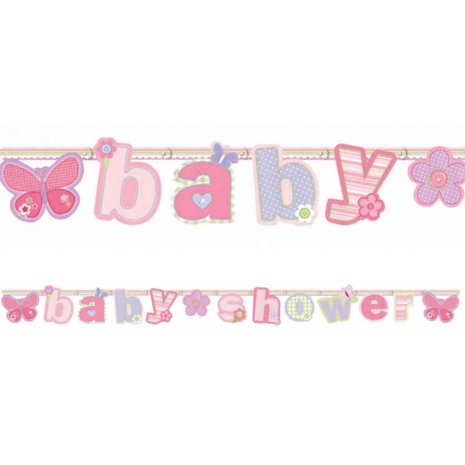 Photo : Baby Shower Banners Diy $4 Image Within Diy Baby Shower Banner Template