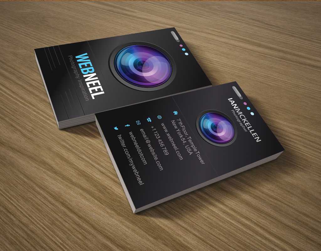 Photography Business Card Design Template 35 – Freedownload In Photography Business Card Templates Free Download