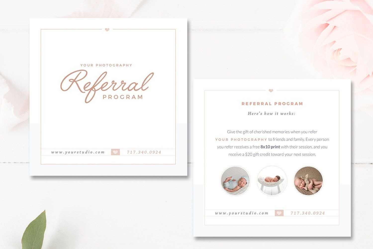 Photography Referral Card Templates, Referral Program With Regard To Photography Referral Card Templates