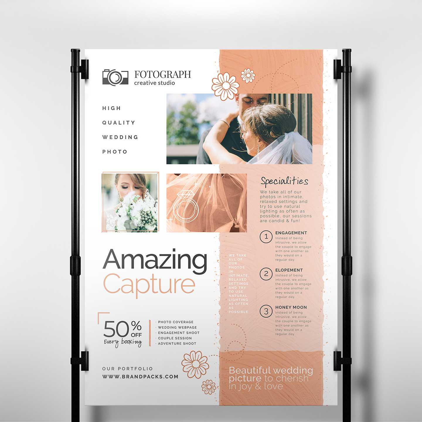 Photography Service Banner Template - Psd, Ai & Vector Within Photography Banner Template