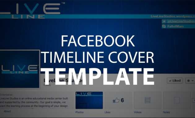 Photoshop Template: Facebook Timeline Cover (Psd File) in Photoshop Facebook Banner Template