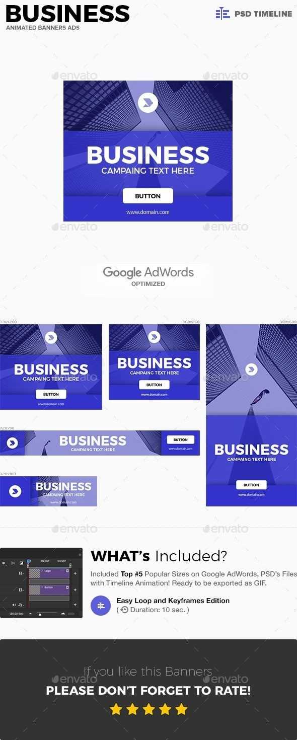 Pin On Banner Ads – Web Banners Template In Animated Banner Template