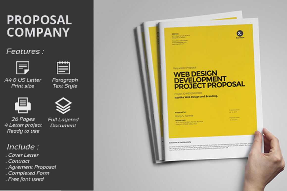 Pin On Brochure Template Word Format Designs Within Free Business Proposal Template Ms Word