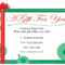 Pin On Christmat Throughout Present Certificate Templates